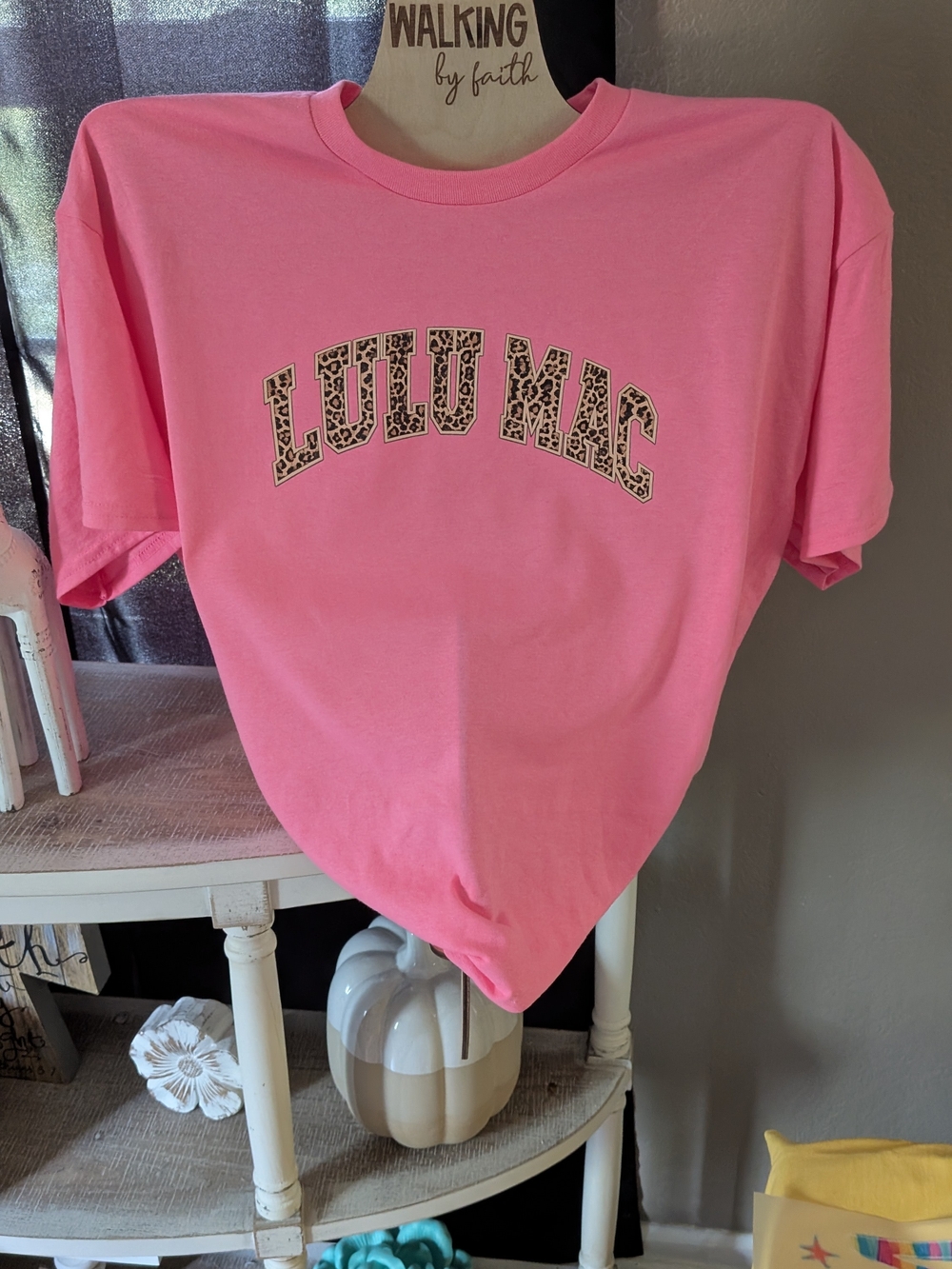 Gildan Pink  Short Sleeve Tee
